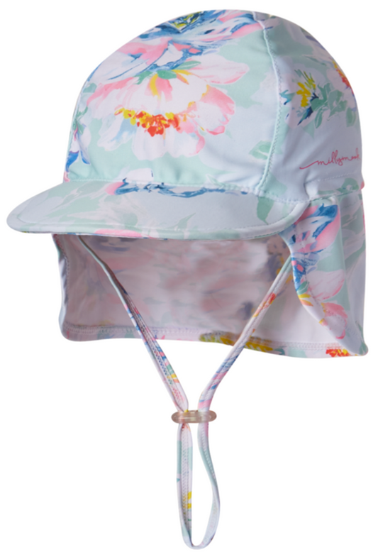 Baby Girls Legionnaire Hat | Peony